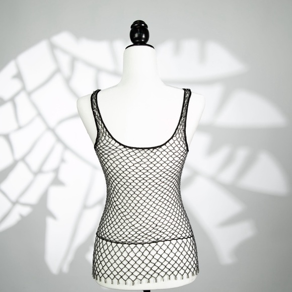 Sexy Beaded Party Top (Size XS/S) – 9/10 Condition! Never-Worn - Picture 5 of 10